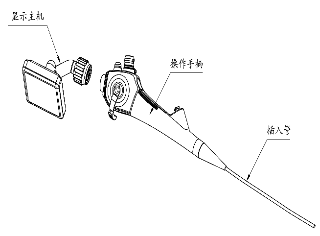 宏濟(jì)醫(yī)療HugeMed 麻醉視頻喉鏡 VL3S-M52產(chǎn)品結(jié)構(gòu)